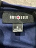Amy Byer 100% Polyester Blue 3/4 Sleeve Blouse Size 8 - photo 3