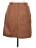 Unbranded 100% Polyester Solid Brown Casual Skirt Size M - photo 2