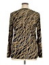 MICHAEL Michael Kors Animal Print Gold Long Sleeve Blouse Size XL - photo 2