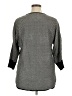 Design History 100% Acrylic Chevron-herringbone Gray Pullover Sweater Size XL - photo 2