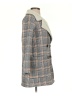 Zara Basic Plaid Gray Coat Size XS - photo 4