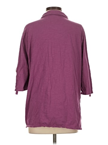Neon Buddha 3/4 Sleeve Button-Down Shirt (view 2)