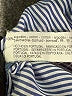 Zara 100% Baumwolle Blue 3/4 Sleeve Blouse Size S - photo 8