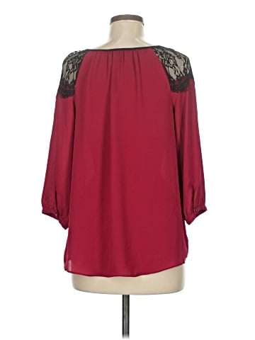 By & By 3/4 Sleeve Blouse (view 2)