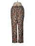 One Floral Brown Casual Pants Size M - photo 1