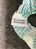 Roberta Roller Rabbit 100% Cotton Teal 3/4 Sleeve Blouse Size M - photo 7