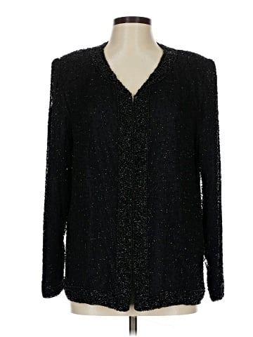 Laurence Kazar New York Silk Blazer (view 1)