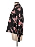 Unbranded 100% Polyester Floral Black Long Sleeve Blouse Size L - photo 5