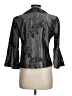 Frascara Metallic Silver Gray Blazer Size 6 - photo 2