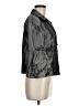 Frascara Metallic Silver Gray Blazer Size 6 - photo 4