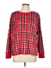 Walmart Plaid Red Pullover Sweater Size 12 - photo 1