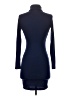 Lulus Solid Blue Cocktail Dress Size XS - photo 2