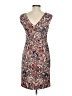 The Limited 100% Polyester Paisley Brown Cocktail Dress Size 0 - photo 2