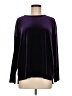 J.Jill Purple Long Sleeve Blouse Size M - photo 1