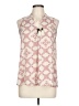 Xhilaration 100% Polyester Pink Sleeveless Blouse Size L - photo 1