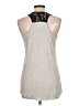 Aqua Gray Sleeveless Top Size L - photo 2