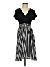 Unbranded Stripes Black Casual Dress Size S - photo 1