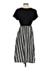 Unbranded Stripes Black Casual Dress Size S - photo 2
