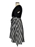 Unbranded Stripes Black Casual Dress Size S - photo 5