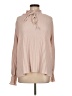 Max Studio 100% Polyester Pink Long Sleeve Blouse Size M - photo 1