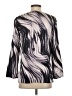St. John Gray 3/4 Sleeve Blouse Size M - photo 2