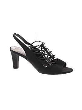 Escarpins Impo Noirs à Talons Hauts (3-4.5 Pouces) - Dos Ouvert - Taille 7 US - Occasion En Très Bon état - Style Soirée