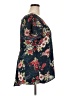 Torrid Floral Black Short Sleeve Blouse Size 2X Plus (2) - photo 4