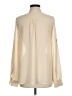 Ryu Solid Ivory Long Sleeve Blouse Size M - photo 2