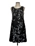 Weaczzy Graphic Black Cocktail Dress Size S - photo 1