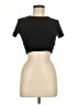 Zara Black Short Sleeve Turtleneck Size M - photo 1