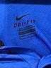 Nike 100% Polyester Blue Short Sleeve Top Size S - photo 7
