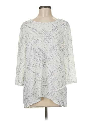 Easywear by Chico's 3/4 Sleeve Blouse (view 1)