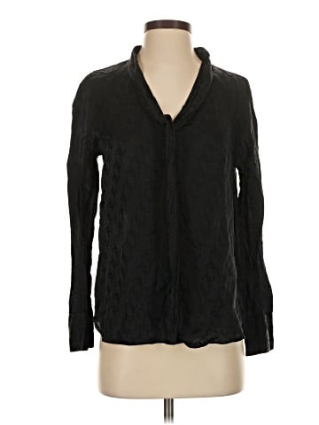 Massimo Dutti Long Sleeve Blouse (view 1)