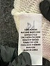 Kim Rogers 100% Acrylic Ivory Cardigan Size M - photo 8