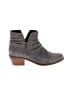 Cole Haan Solid Gray Black Ankle Boots Size 8 - photo 1