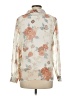 Alfred Dunner 100% Polyester Floral Ivory Long Sleeve Blouse Size 6 (petite) - photo 2
