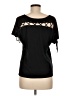 Fabletics Black Short Sleeve Top Size M - photo 2