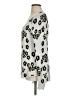CAbi Animal Print Silver Cardigan Size S - photo 5