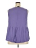 Michel Studio 100% Viscose Purple Sleeveless Blouse Size 22 - photo 2