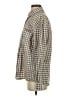WeWoreWhat Houndstooth Gray Long Sleeve Button-Down Shirt Size XS - photo 5