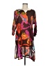 Assorted Brands Print Brown Casual Dress Size M (estimated) - photo 1