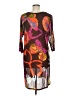 Assorted Brands Print Brown Casual Dress Size M (estimated) - photo 2