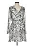 Great Jones Animal Print White Casual Dress Size L - photo 1