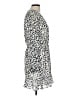 Great Jones Animal Print White Casual Dress Size L - photo 4