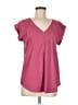 Express Outlet Pink Short Sleeve Blouse Size M - photo 1