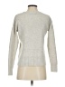 Ann Taylor LOFT Outlet Silver Pullover Sweater Size XS - photo 2