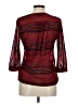 The Limited Outlet 100% Polyester Red 3/4 Sleeve Blouse Size M - photo 2