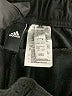 Adidas 100% Polyester Solid Black Track Pants Size L - photo 7