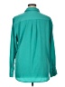 Nine West 100% Polyester Teal Long Sleeve Blouse Size XL - photo 2