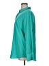 Nine West 100% Polyester Teal Long Sleeve Blouse Size XL - photo 5